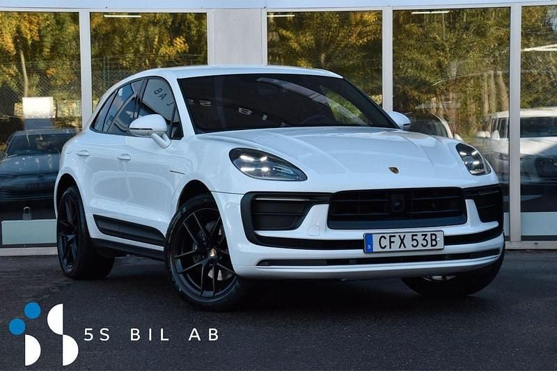 Vit Begagnad 2022 Porsche Macan Sport SUV | 619 900 kr (Superpris) - Bild 1/4