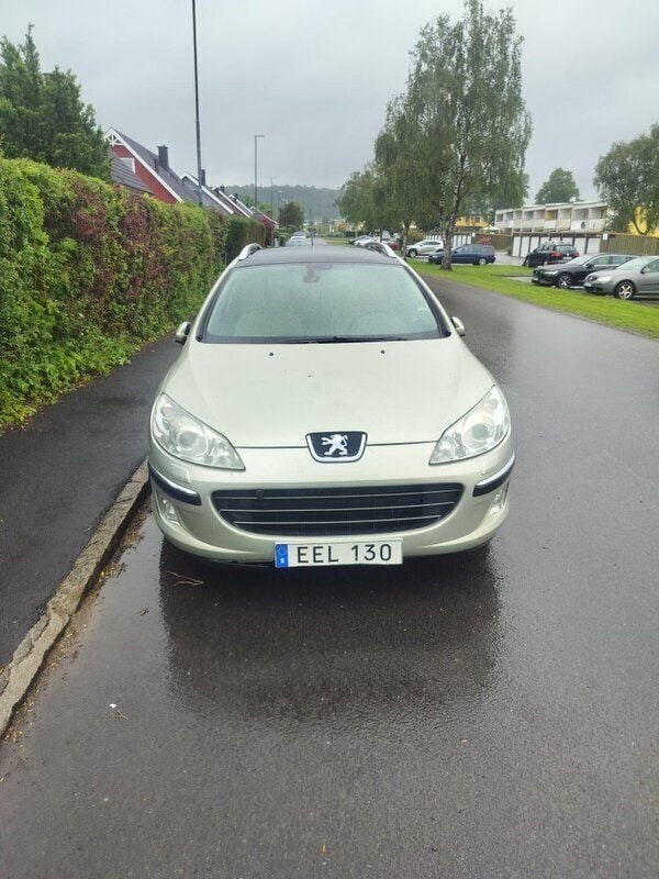 Grå Begagnad 2007 Peugeot 407 Kombi | 9 999 kr (Superpris) - Bild 1/4