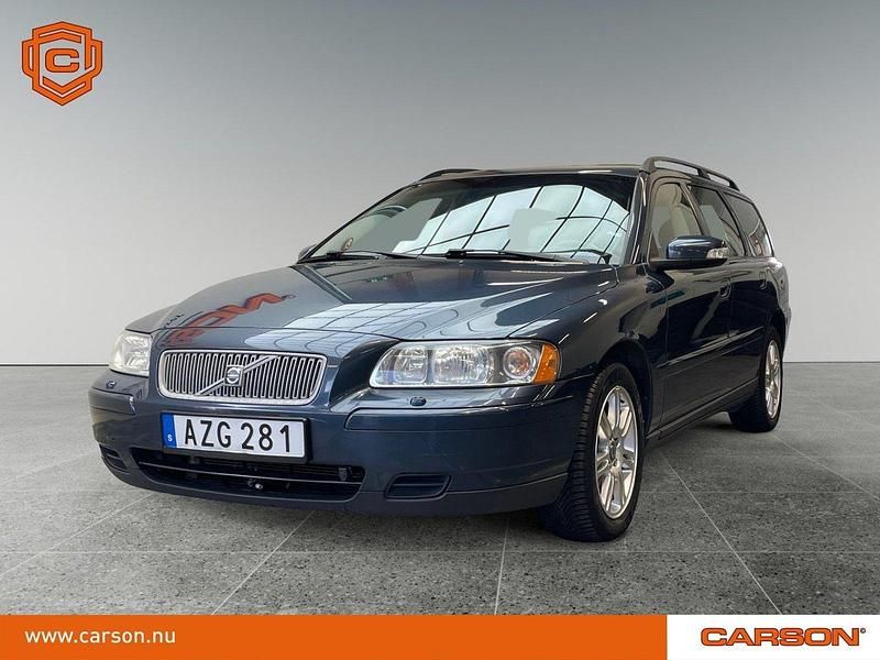 Blå Begagnad 2006 Volvo V70 Kinetic Kombi | 64 900 kr (Dyr) - Bild 1/3