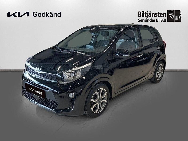 Svart Begagnad 2022 Kia Picanto Advance Halvkombi | 179 900 kr (Lite dyr) - Bild 1/4