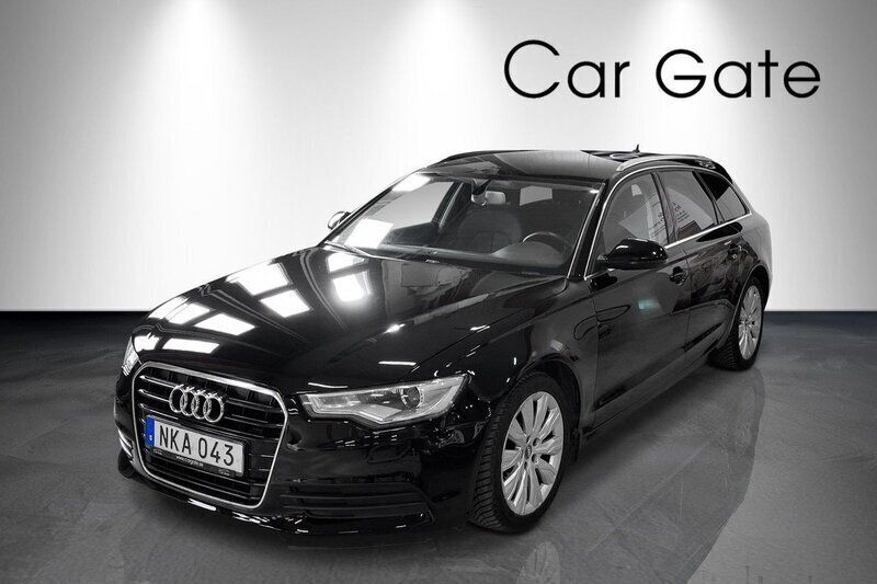 Svart Begagnad 2014 Audi A6 Proline Kombi | 99 900 kr (Marknadspris) - Bild 1/4