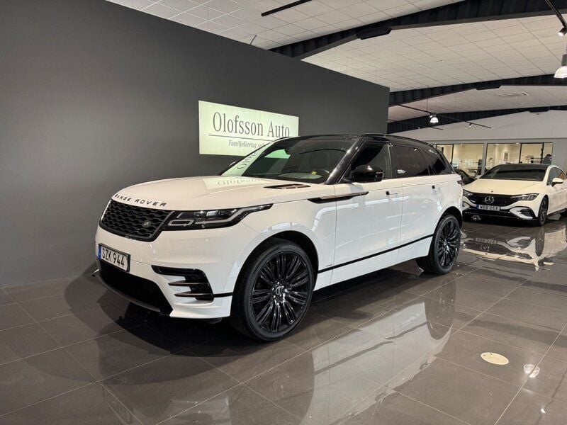 Vit Begagnad 2018 Land Rover Range Rover Velar R-Dynamic SUV | 429 000 kr (Marknadspris) - Bild 1/4