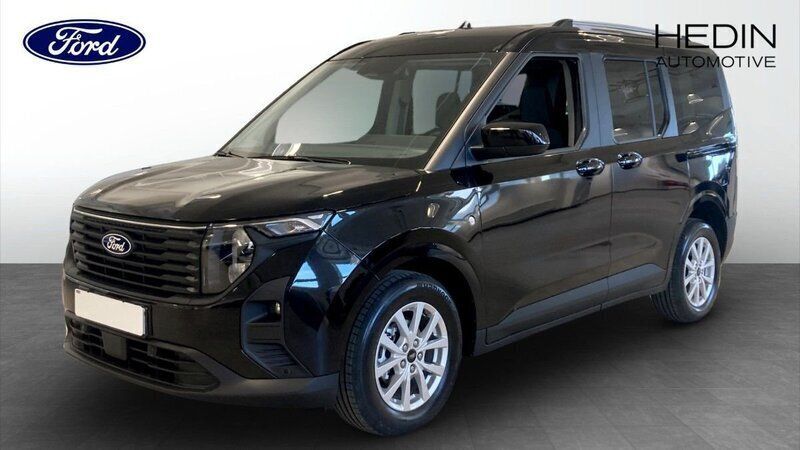 Svart (black) Ny 2025 Ford Tourneo Courier Titanium Minibuss | 212 441 kr (Superpris) - Bild 1/4