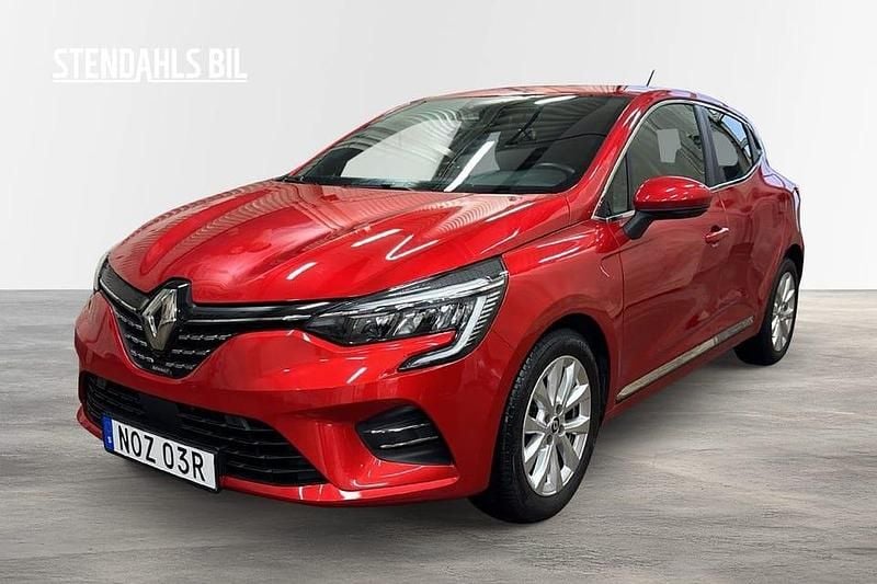 Röd Begagnad 2022 Renault Clio V Intens Halvkombi | 159 000 kr (Lite dyr) - Bild 1/4
