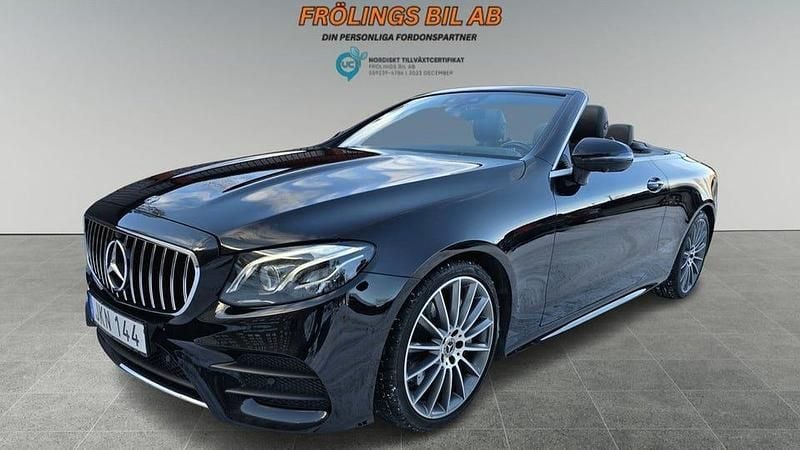 Begagnad Mercedes E300 AMG line 245 HK (180 kW) 2017 Svart Cab