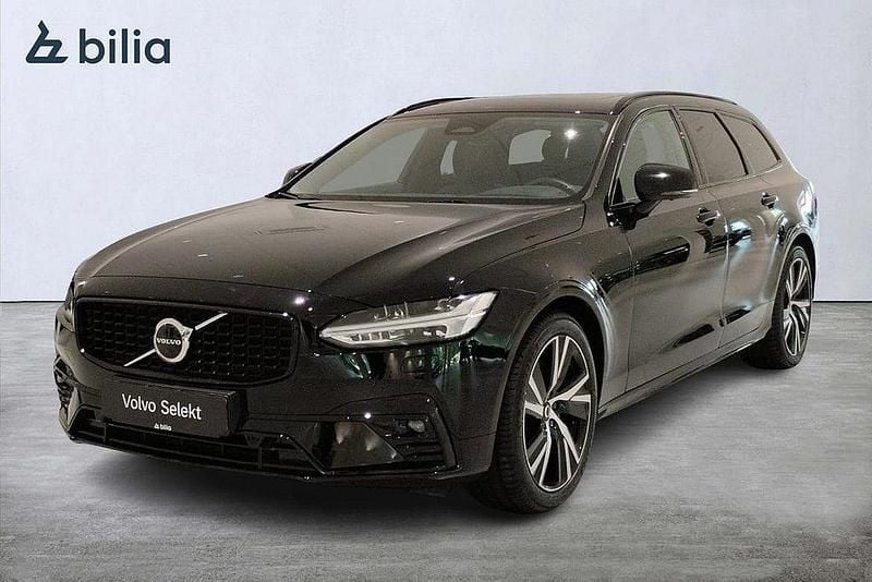 Svart Begagnad 2022 Volvo V90 Plus Kombi | 419 000 kr (Bra pris) - Bild 1/4