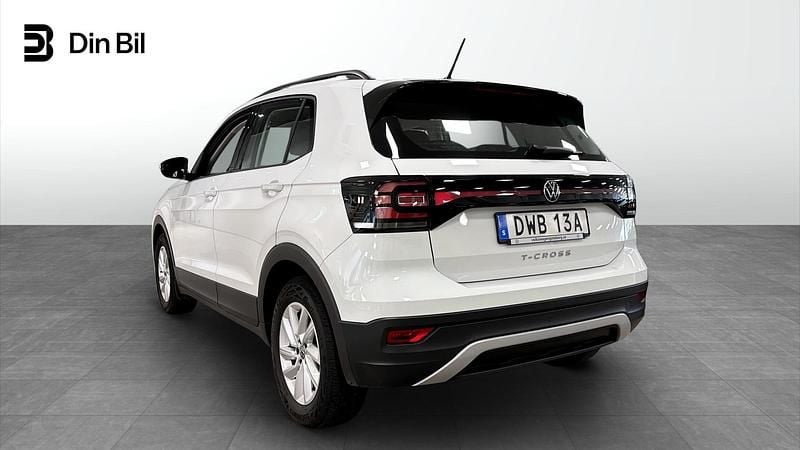 Begagnad VW T-Cross Life 95 HK (69 kW) 2022 Vit SUV