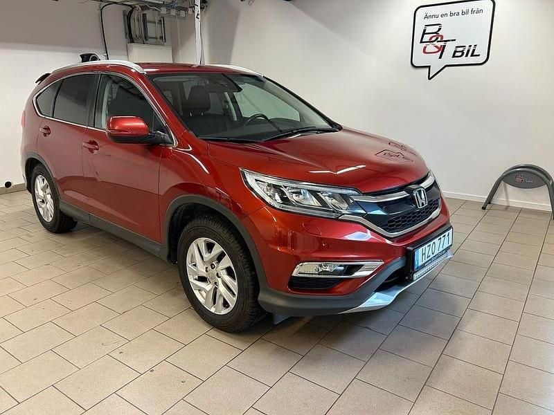 Röd Begagnad 2015 Honda CR-V Elegance SUV | 159 900 kr (Marknadspris) - Bild 1/4