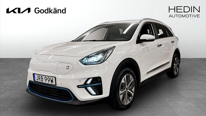 Vit (white) Begagnad 2022 Kia e-Niro Advance SUV | 244 900 kr (Marknadspris) - Bild 1/4