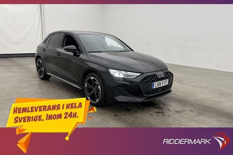 Svart Begagnad 2024 Audi A3 Advanced Halvkombi | 323 900 kr (Dyr) - Bild 1/3