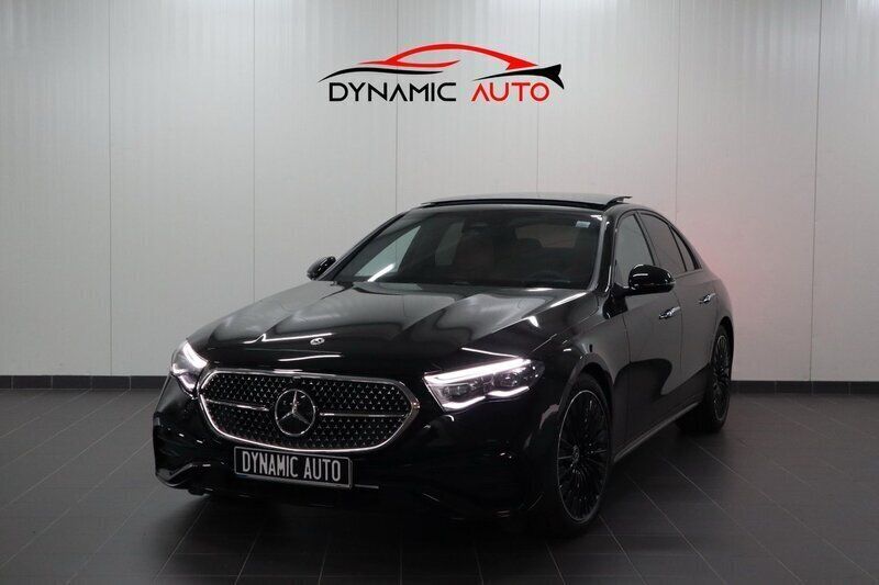 Svart Ny 2024 Mercedes E200 AMG Line Premium Plus Sedan | 969 900 kr - Bild 1/4