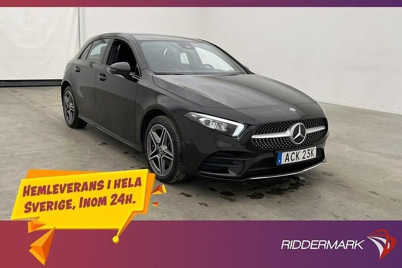 Begagnad Mercedes A250 AMG 218 HK (160 kW) 2022 Svart