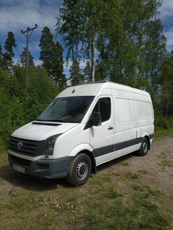 Vit Begagnad 2013 VW Crafter Van | 189 000 kr - Bild 1/4