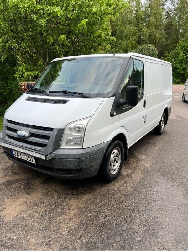 Vit Begagnad 2009 Ford Transit T260 Minibuss | 29 999 kr (Bra pris) - Bild 1/4