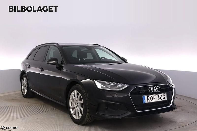 Svart Begagnad 2021 Audi A4 Proline Kombi | 284 800 kr (Marknadspris) - Bild 1/4