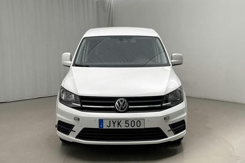Begagnad VW Caddy 150 HK (110 kW) 2018 Vit Minibuss