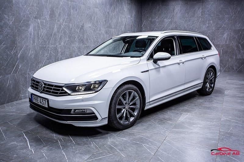 Begagnad VW Passat GT 190 HK (139 kW) 2017 Vit Kombi