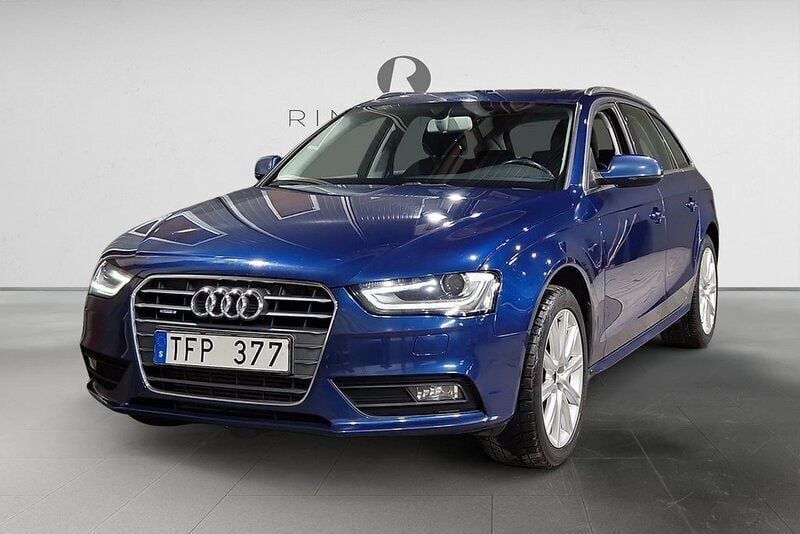 Blå Begagnad 2013 Audi A4 Kombi | 114 900 kr (Lite dyr) - Bild 1/3