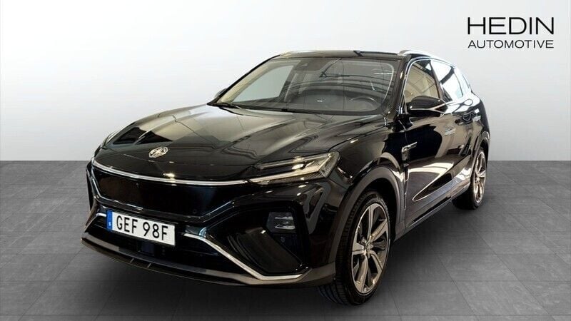 Svart (black) Begagnad 2022 MG Marvel R Luxury SUV | 269 900 kr (Marknadspris) - Bild 1/4