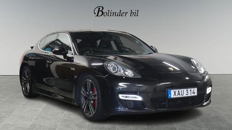 Svart Begagnad 2012 Porsche Panamera Turbo Sedan | 309 800 kr - Bild 1/4