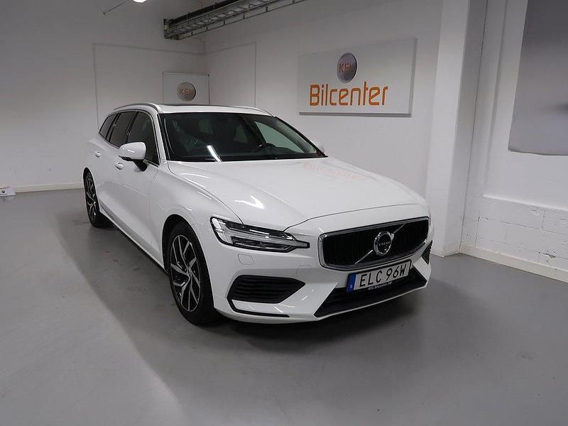 Vit Begagnad 2020 Volvo V60 Kombi | 289 900 kr (Marknadspris) - Bild 1/3