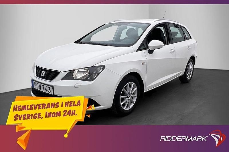 Vit Begagnad 2016 Seat Ibiza | 89 900 kr - Bild 1/3