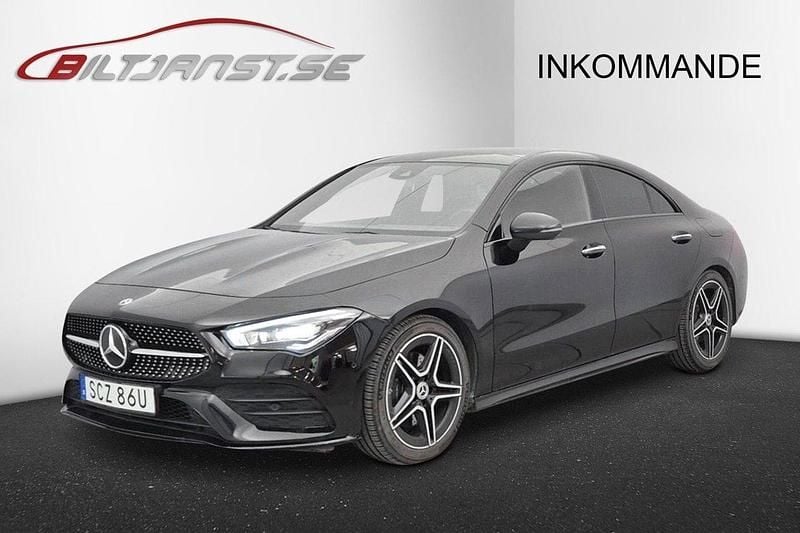 Svart Begagnad 2020 Mercedes CLA220 AMG Sedan | 359 900 kr (Lite dyr) - Bild 1/4