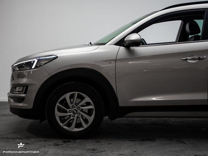 Begagnad Hyundai Tucson Premium 185 HK (136 kW) 2018 Brun SUV