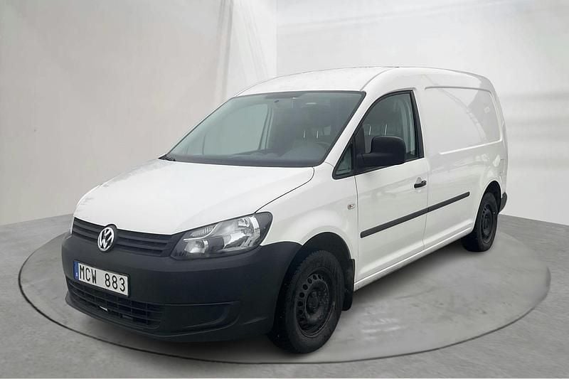 Begagnad VW Caddy Maxi 109 HK (80 kW) 2012 Vit Minibuss