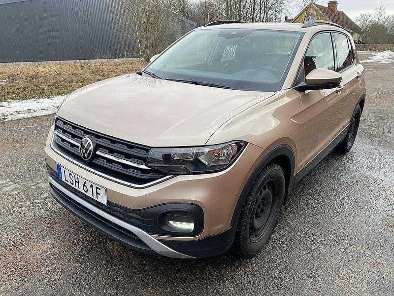 Begagnad VW T-Cross 95 HK (69 kW) 2020 Brun SUV