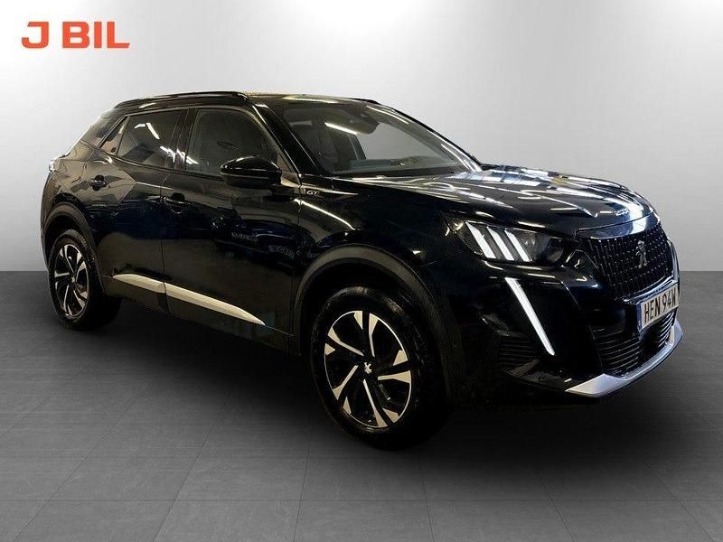 Svart Begagnad 2023 Peugeot 2008 GTi SUV | 214 900 kr (Marknadspris) - Bild 1/3