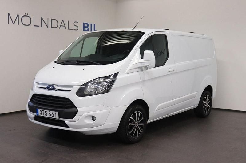 Vit Begagnad 2015 Ford Transit Custom Van | 79 900 kr (Bra pris) - Bild 1/4