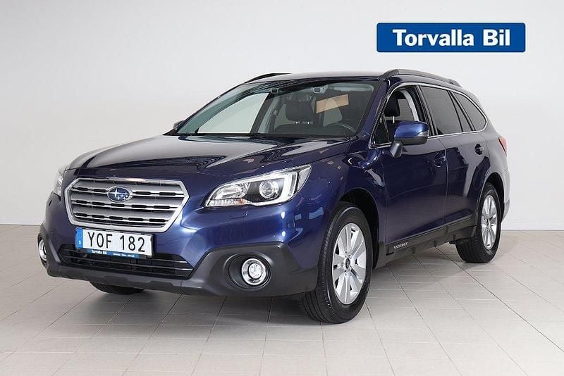 Blå Begagnad 2017 Subaru Outback SUV | 209 000 kr (Bra pris) - Bild 1/4