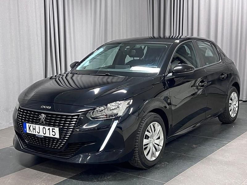 Svart Begagnad 2022 Peugeot 208 Active Halvkombi | 119 900 kr (Bra pris) - Bild 1/4