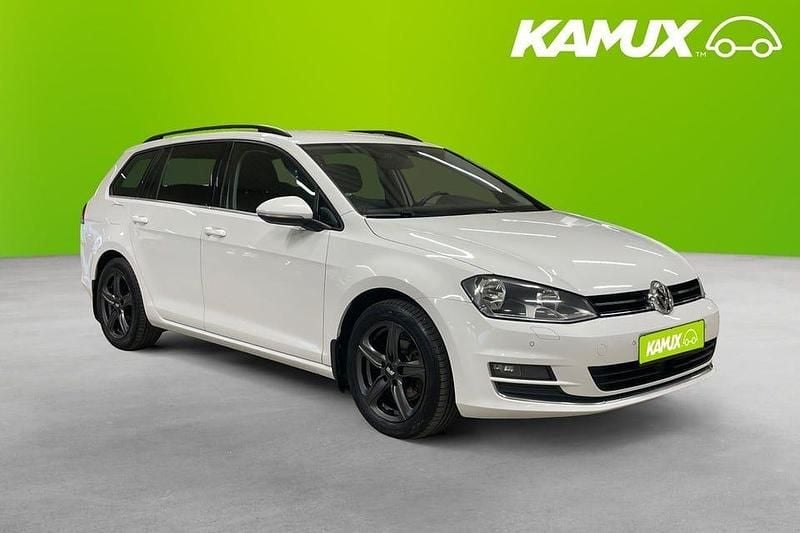 Vit Begagnad 2015 VW Golf VII GT Kombi | 102 800 kr (Bra pris) - Bild 1/4