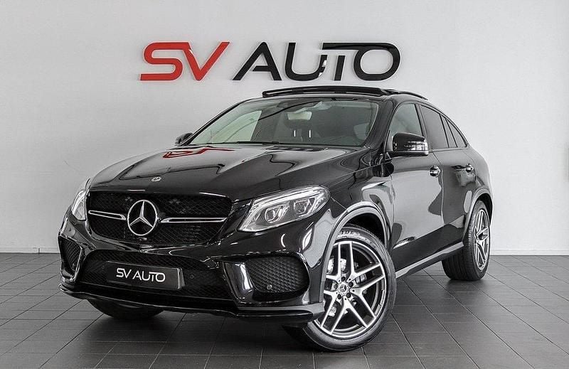 Svart Begagnad 2017 Mercedes GLE350 AMG Sportkupé | 419 900 kr (Marknadspris) - Bild 1/4