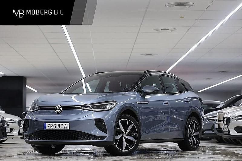 Blå Begagnad 2022 VW ID.4 GTX SUV | 299 900 kr (Bra pris) - Bild 1/2