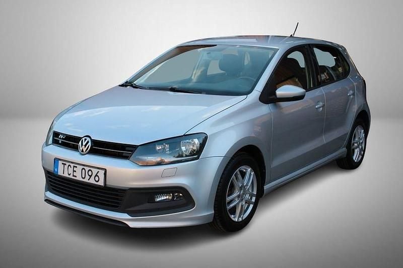 Silver Begagnad 2014 VW Polo R-line Halvkombi | 74 900 kr (Marknadspris) - Bild 1/4