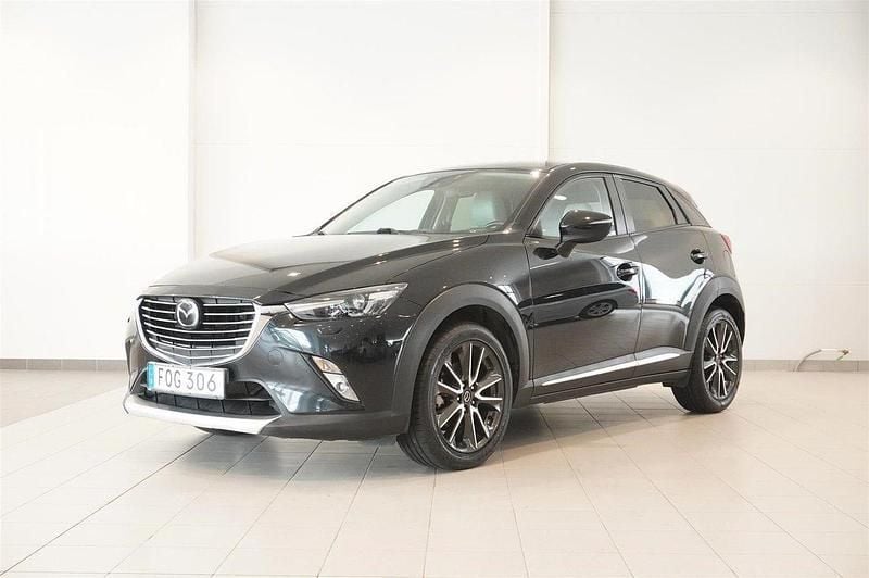 Svart Begagnad 2015 Mazda CX-3 Optimum SUV | 119 800 kr (Marknadspris) - Bild 1/4