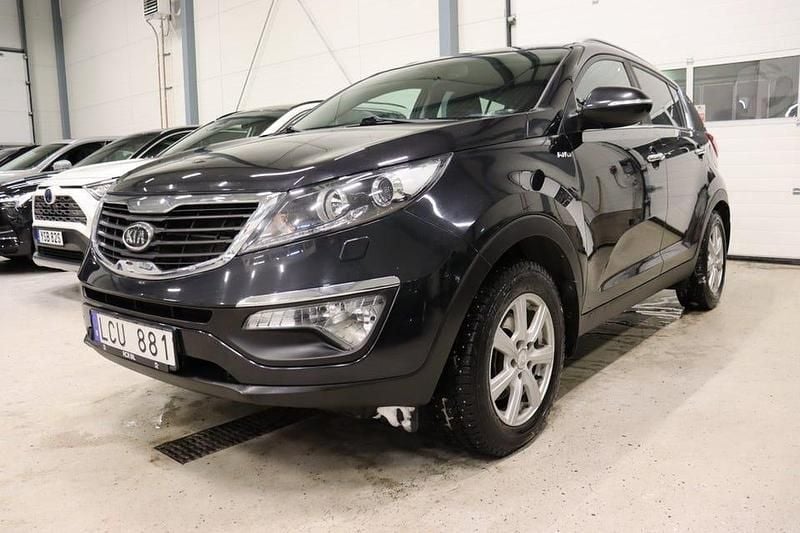 Svart Begagnad 2010 Kia Sportage EX SUV | 79 900 kr (Bra pris) - Bild 1/4