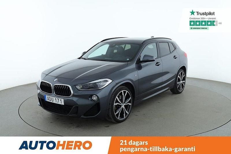 Grå Begagnad 2018 BMW X2 M Sport SUV | 270 000 kr (Bra pris) - Bild 1/4