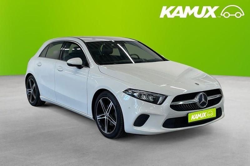 Begagnad Mercedes A200 163 HK (119 kW) 2019 Vit Halvkombi