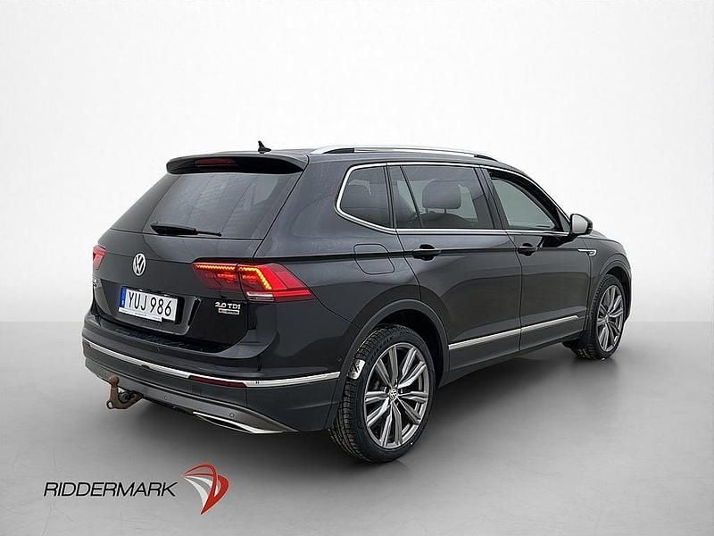 Begagnad VW Tiguan Allspace GT 200 HK (147 kW) 2017 Svart SUV