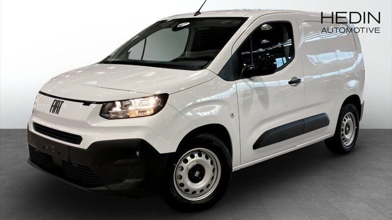 Vit (white) Ny 2024 Fiat e-Doblò Minibuss | 468 625 kr - Bild 1/4