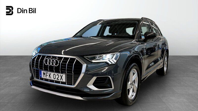 Grå Begagnad 2024 Audi Q3 Advanced Plus SUV | 379 000 kr (Lite dyr) - Bild 1/4