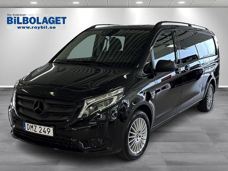 Svart Begagnad 2020 Mercedes Vito Edition 1 Minibuss | 399 873 kr - Bild 1/4