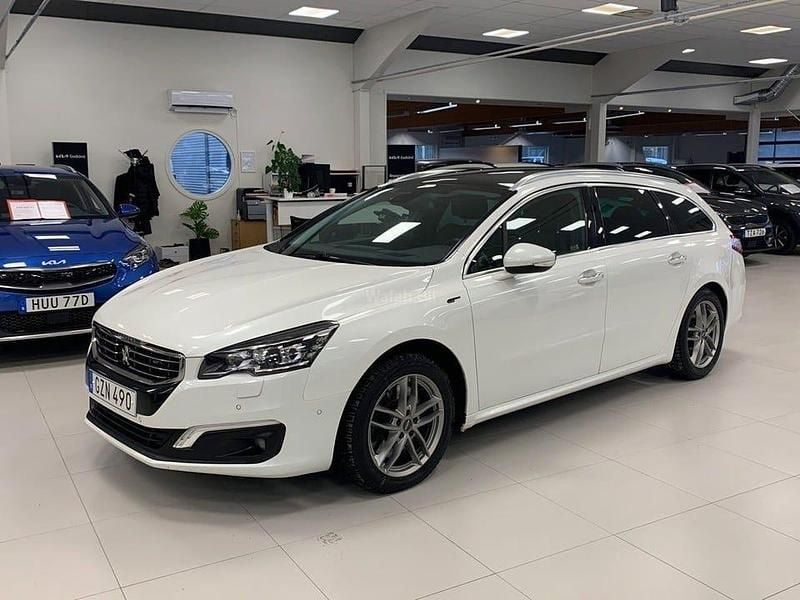 Begagnad Peugeot 508 SW GT 181 HK (133 kW) 2015 Vit Kombi