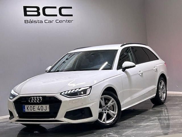 Vit Begagnad 2019 Audi A4 Comfort Kombi | 209 900 kr (Marknadspris) - Bild 1/3