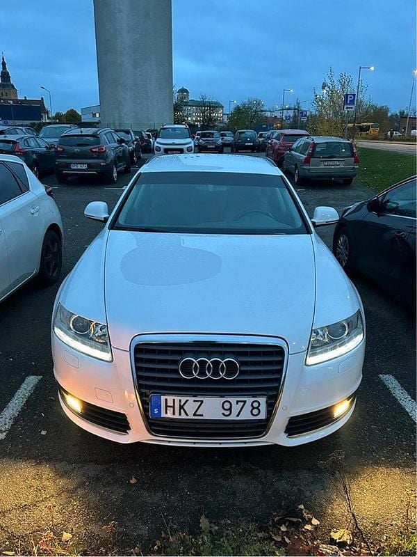 Vit Begagnad 2011 Audi A6 Business Kombi | 49 500 kr (Marknadspris) - Bild 1/4