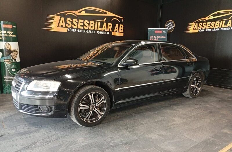 Svart Begagnad 2007 Audi A8L Sedan | 79 900 kr - Bild 1/1